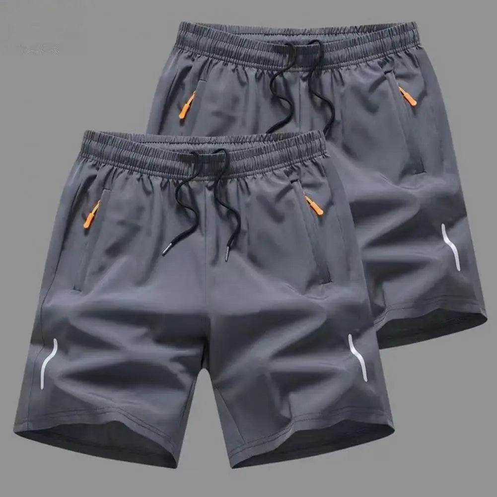 Men's Plus Size Ice Silk Shorts – Cool Summer Wear