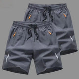 Men's Plus Size Ice Silk Shorts – Cool Summer Wear
