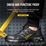 Men Air Cushion Safety Sneakers