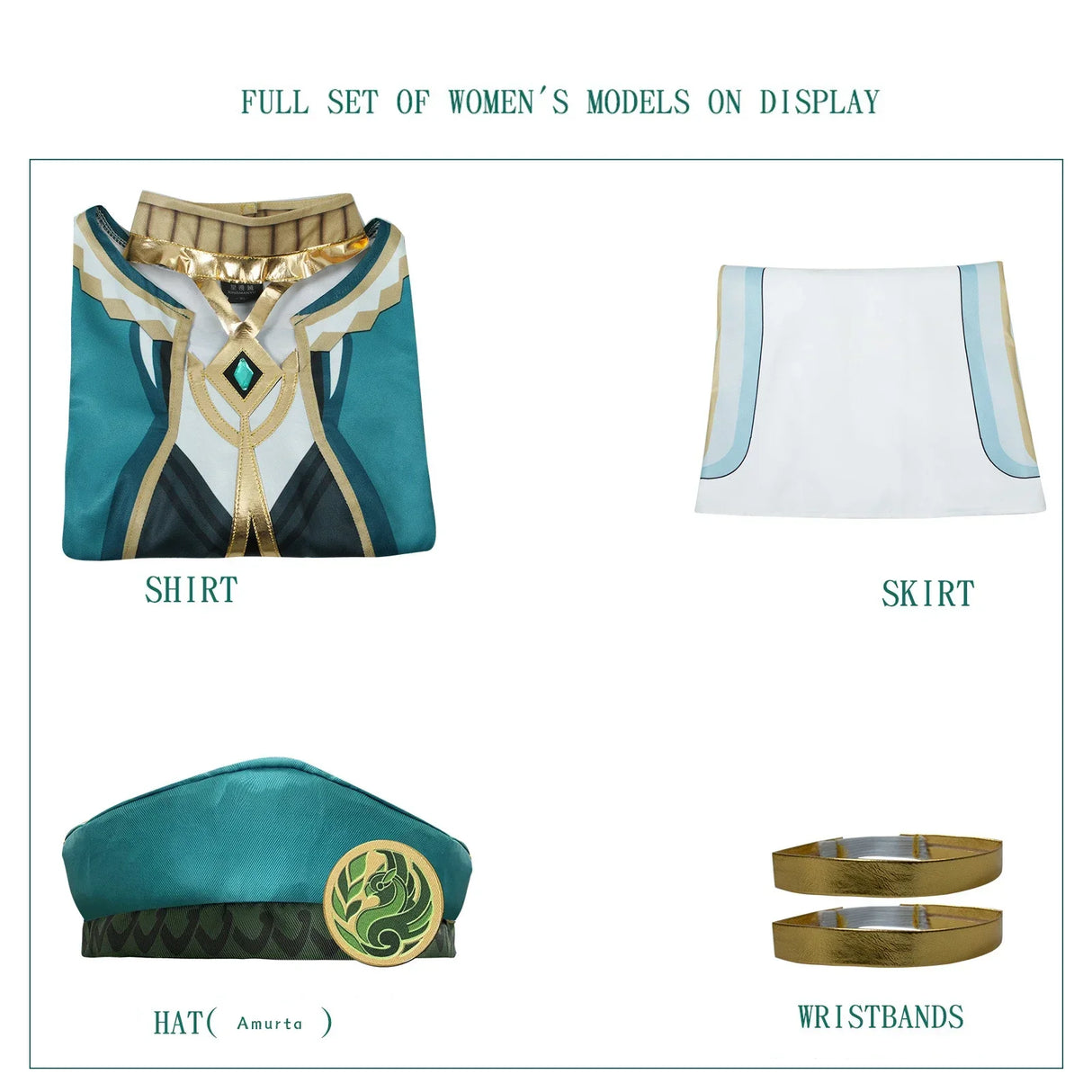 Akademiya Cosplay Uniform Set