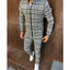 Men's Checkered Sports Tracksuit