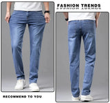Men Grey Stretch Jeans