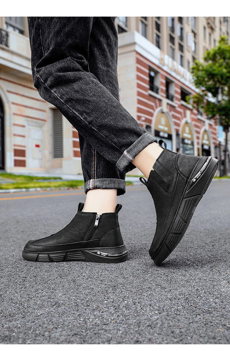 Men’s High-Top Spring & Autumn Board Boots