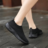 Women's Breathable Mesh Slip-On Sneakers
