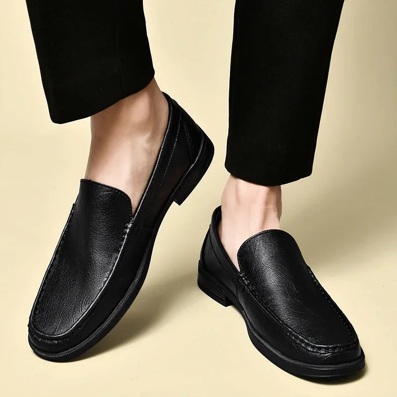 Executive Leather Loafers