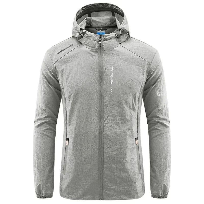 Men Ultra Light Quick Dry Hiking Jacket