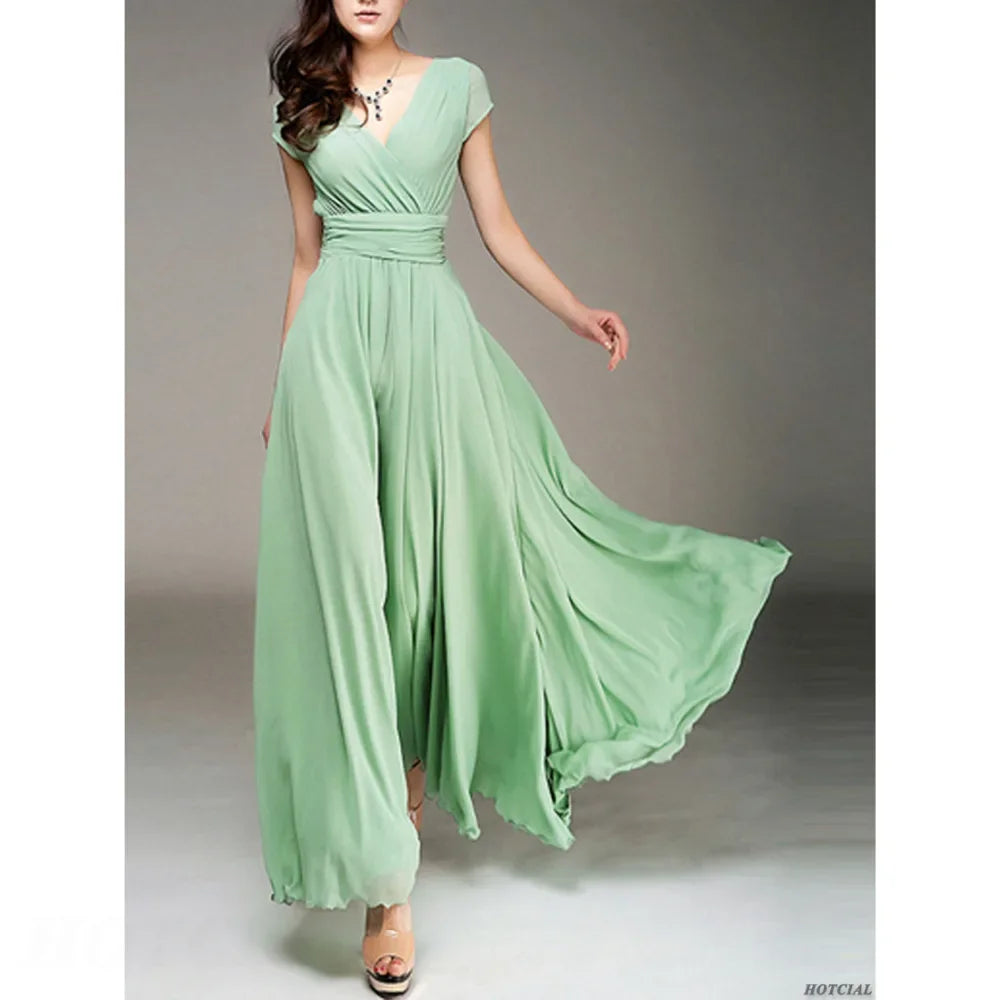 Women Chiffon Summer Party Dress