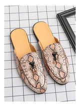 Men Leather Mules