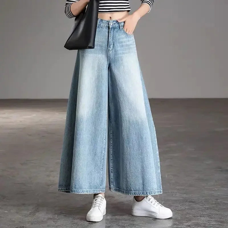 Women Vintage Baggy Summer Jeans