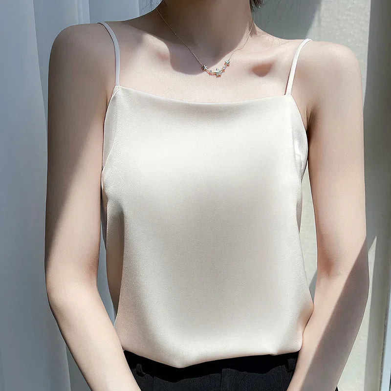 Solid Office Camis Tank