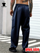 Men's Plus Size Cargo Pants – Multi Pocket