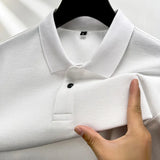 Men Cotton Breathable Polo Shirt
