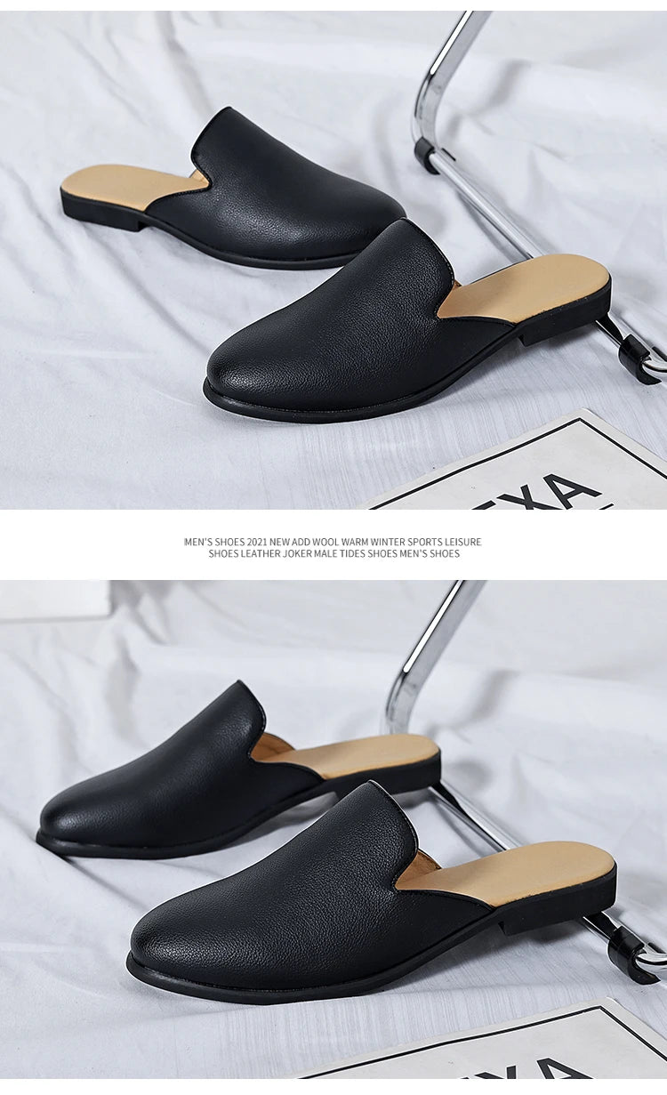 Men British Style Mules