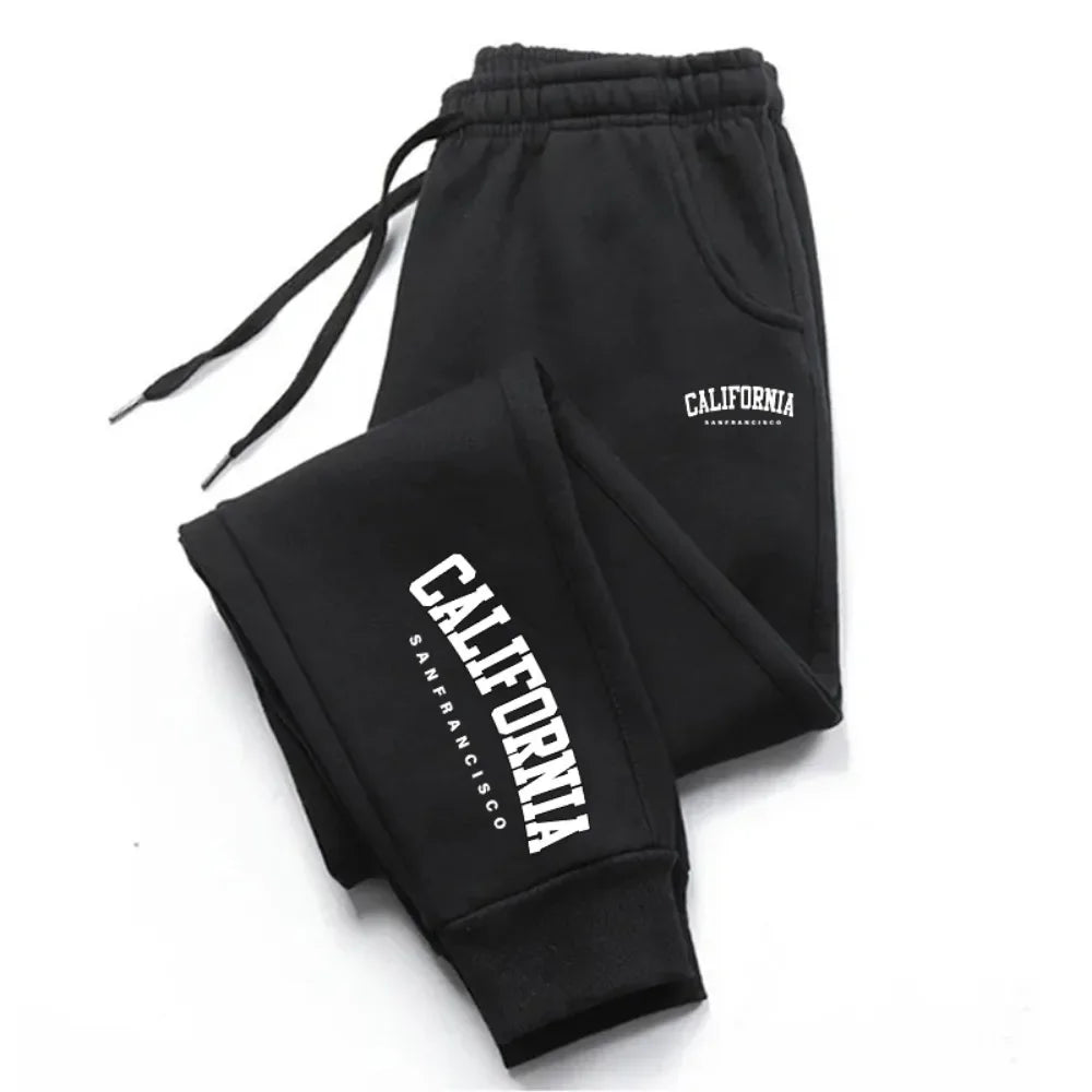 Men’s Printed Drawstring Joggers