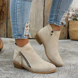 Women Ankle Boots Platform High Heels