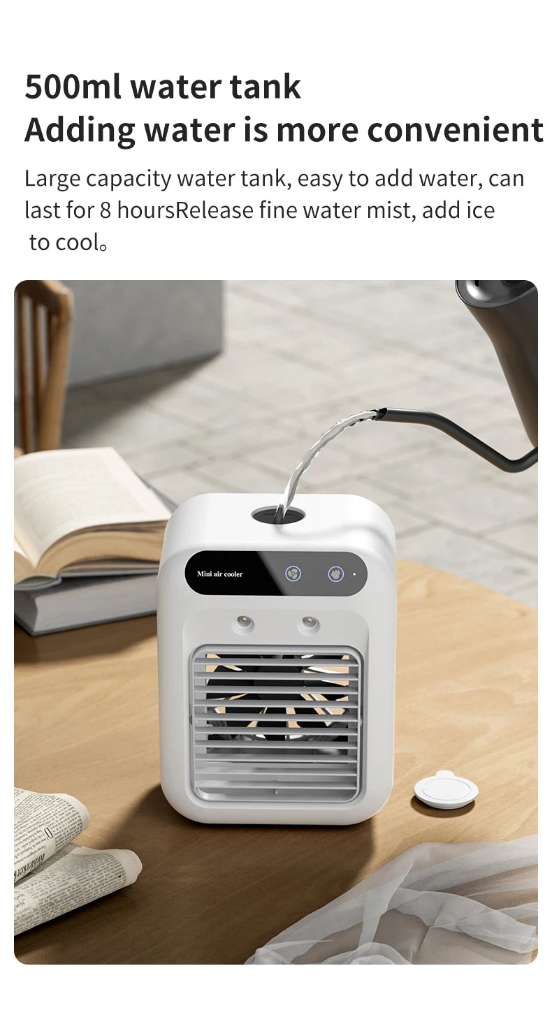 Portable Car Air Cooler Humidifier