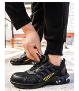 Men Air Cushion Safety Sneakers