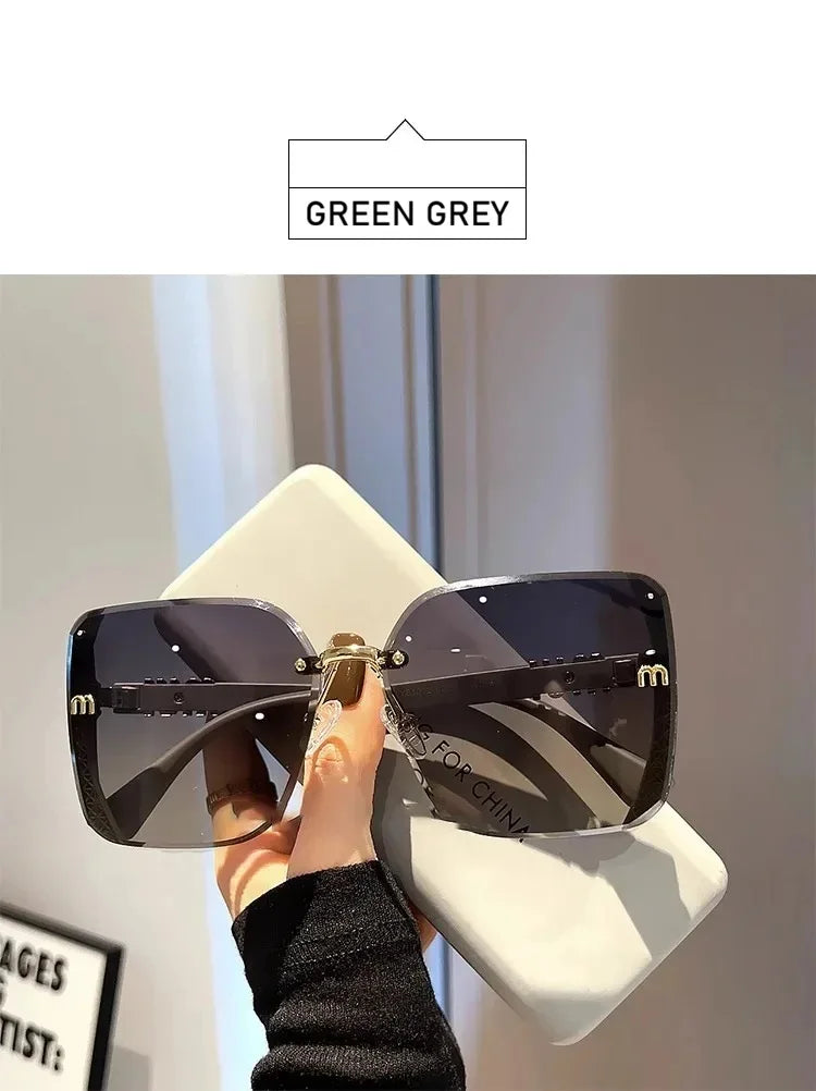 Premium Oversized Square Sunglasses