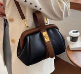 Elegant Leather Crossbody Handbag