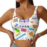Sparkling Rhinestone Backless Camisole Tank