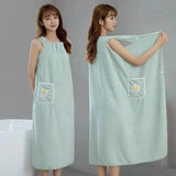 Wearable Bath Towel Wrap