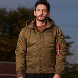 Men’s Padded Waterproof Winter Jacket