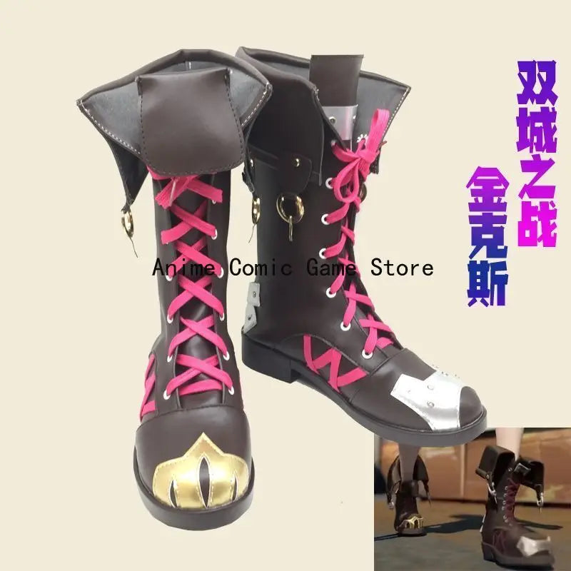 LOL Arcane Jinx Cosplay Costume Outfit