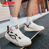 Xtep Men Thick Sole Skateboard Sneakers