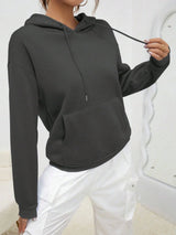 Solid Pocket Hoodie