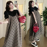 Summer Maternity Two-Piece Skirt Set