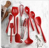 10pcs Silicone Cookware Set