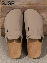 Men’s Solid Color Mules