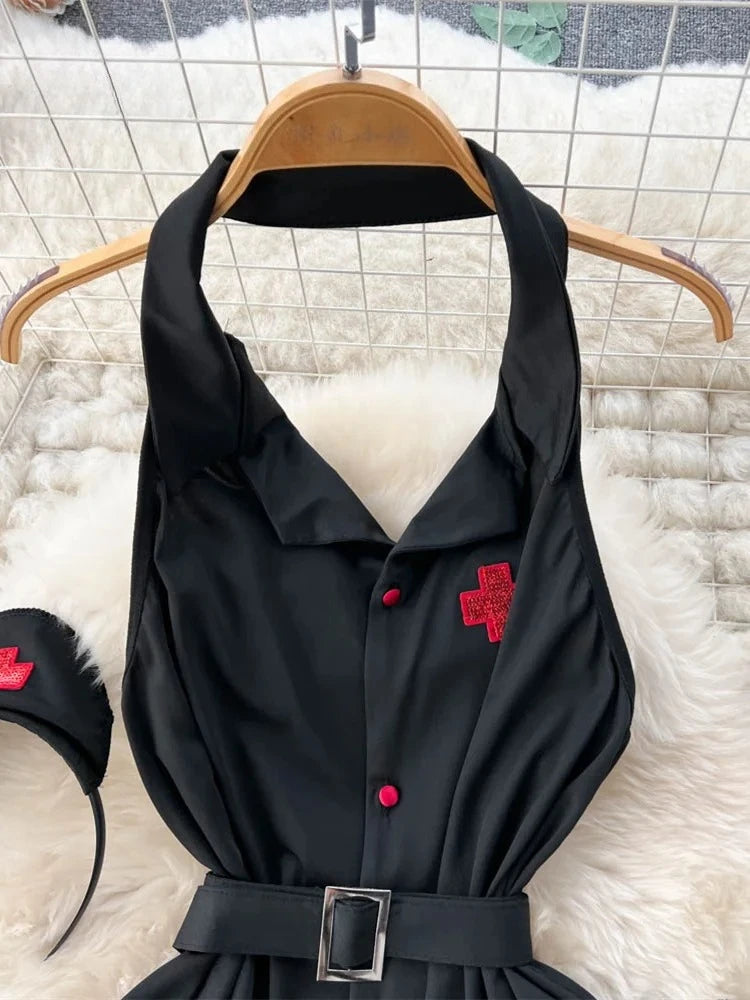 Lace Halter Chemise