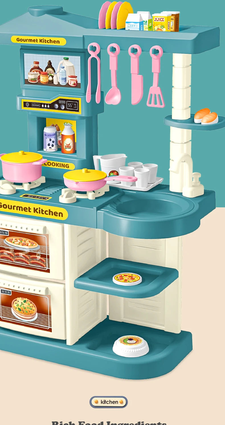 Kids Play Kitchen Accessories Set