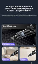 17000Pa Portable Car Vacuum Cleaner