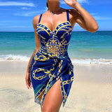 Printed Push-Up Swimsuit