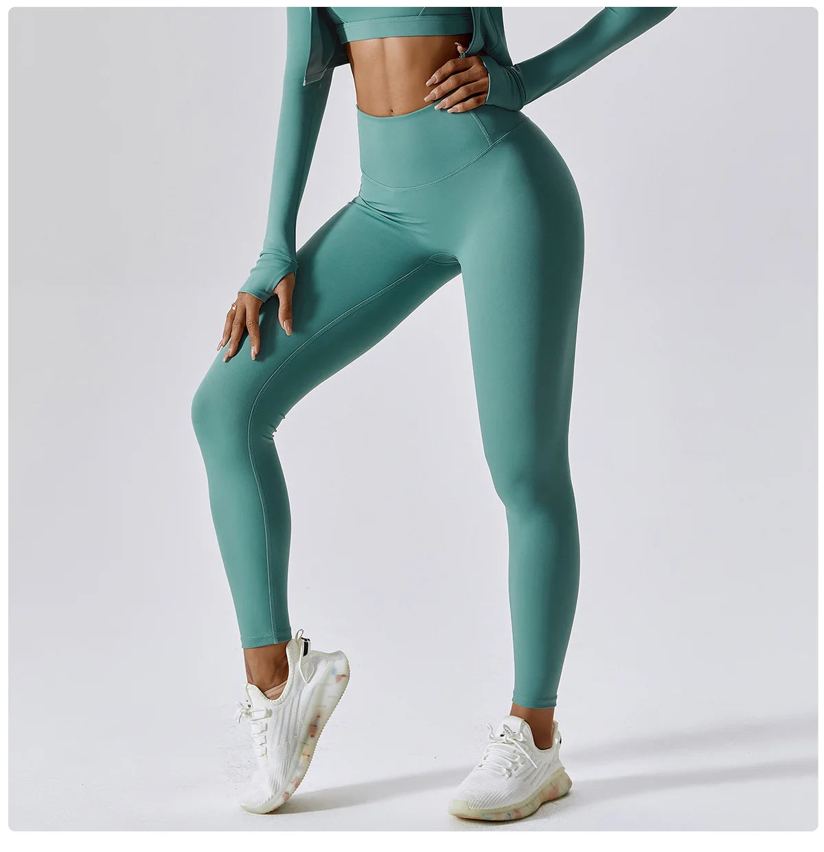 Summer Breathable Women's Yoga Leggings – High Waist Gym Workout Pants