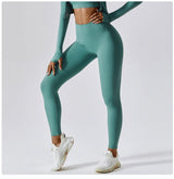 Summer Breathable Women's Yoga Leggings – High Waist Gym Workout Pants