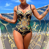 Printed Push-Up Swimsuit