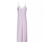 Golden Satin Backless Evening Gown