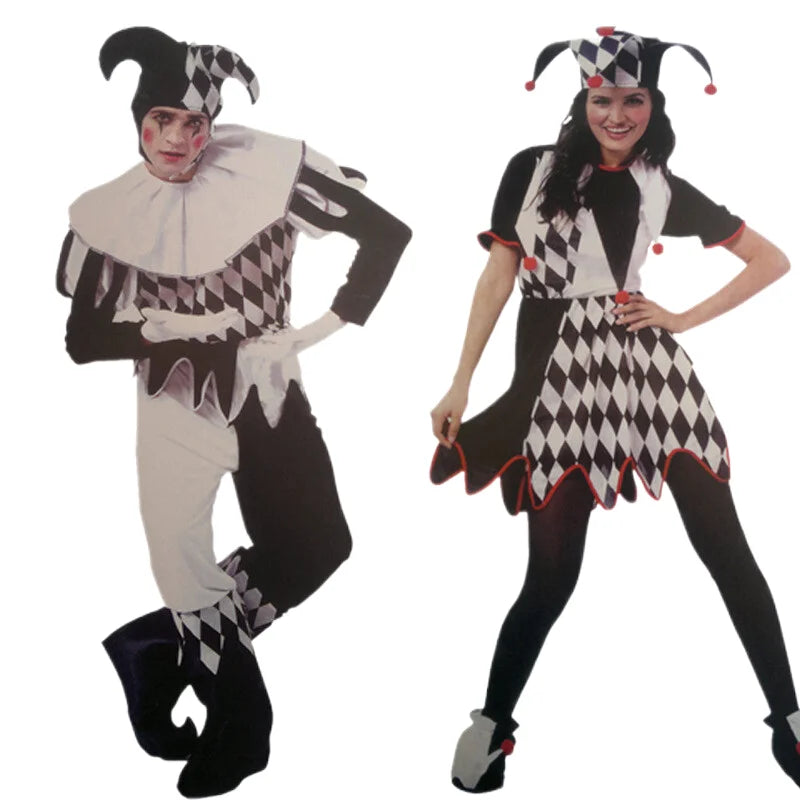 Funny Clown Carnival Costume