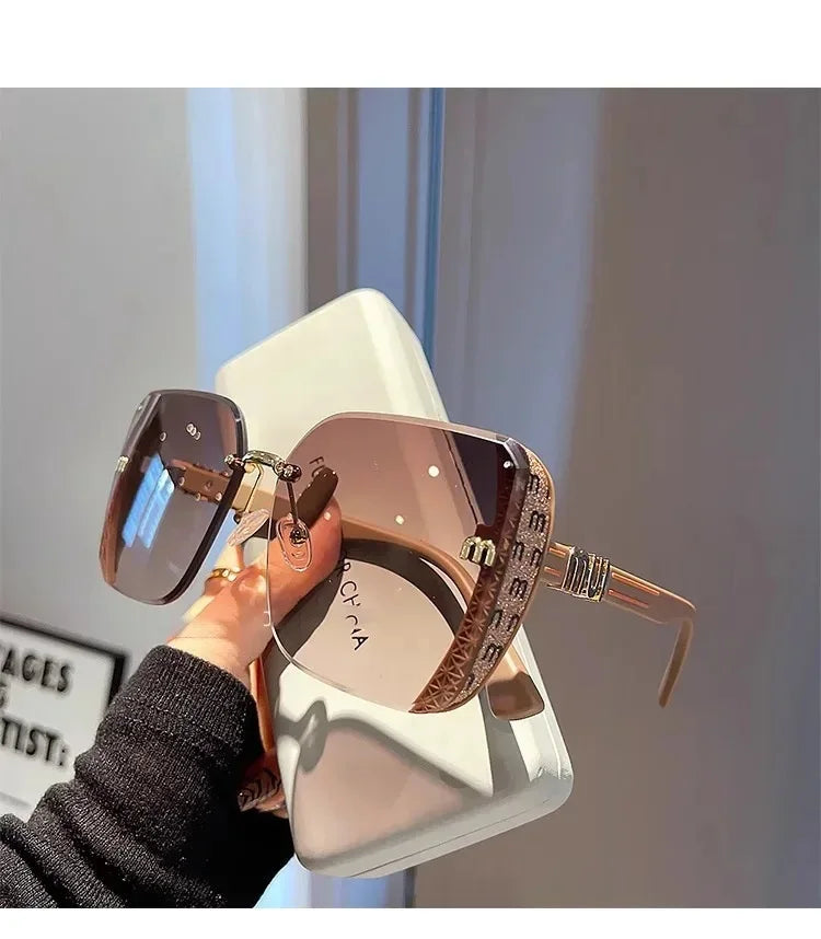 Premium Oversized Square Sunglasses