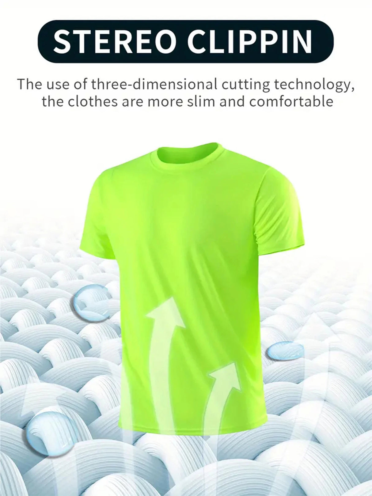 Men Quick Dry Fitness Tees 5pcs