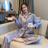 Women's Satin Pajama Set