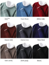 Men's Merino Wool Round Neck Sweater