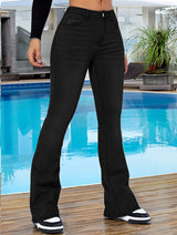 CurveLift™ – High Waist Slimming Flare Jeans (Hip Enhancing Fit)