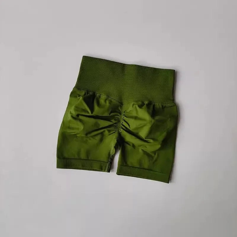 Women High-Waist Yoga Sports Shorts