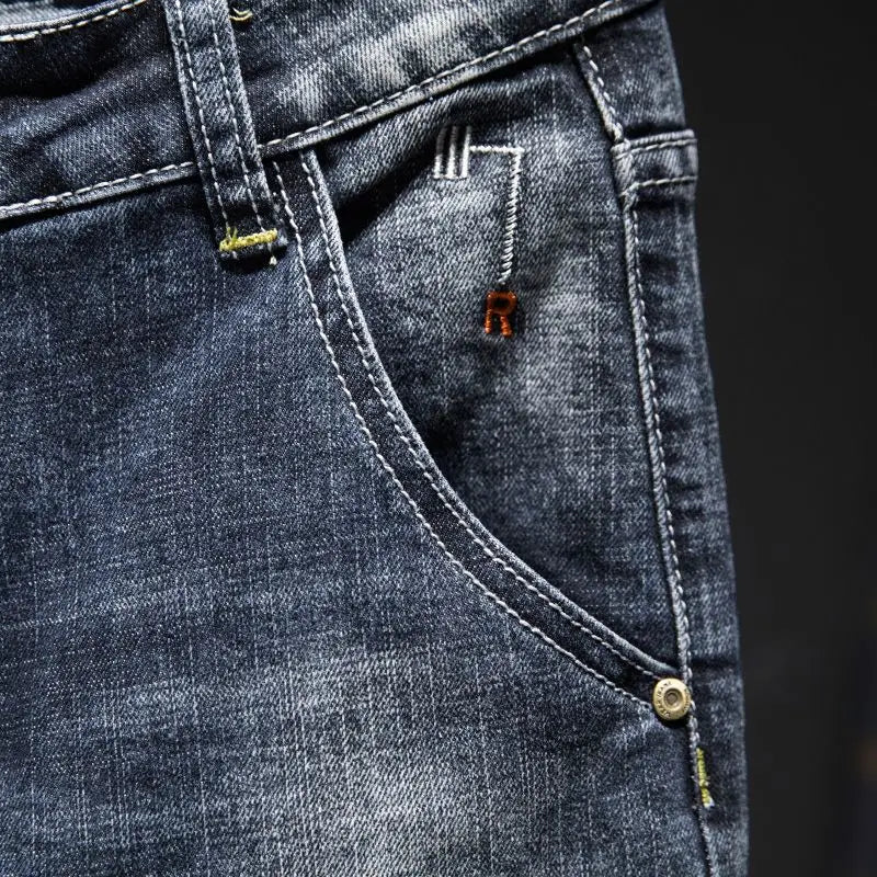 Apex Ripped Straight Jeans