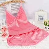 Curvy Luxe Satin Pajama Set