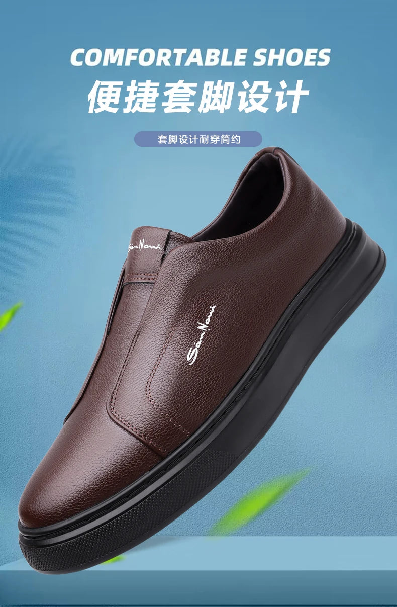 Men’s 2025 Summer Casual Leather Loafers